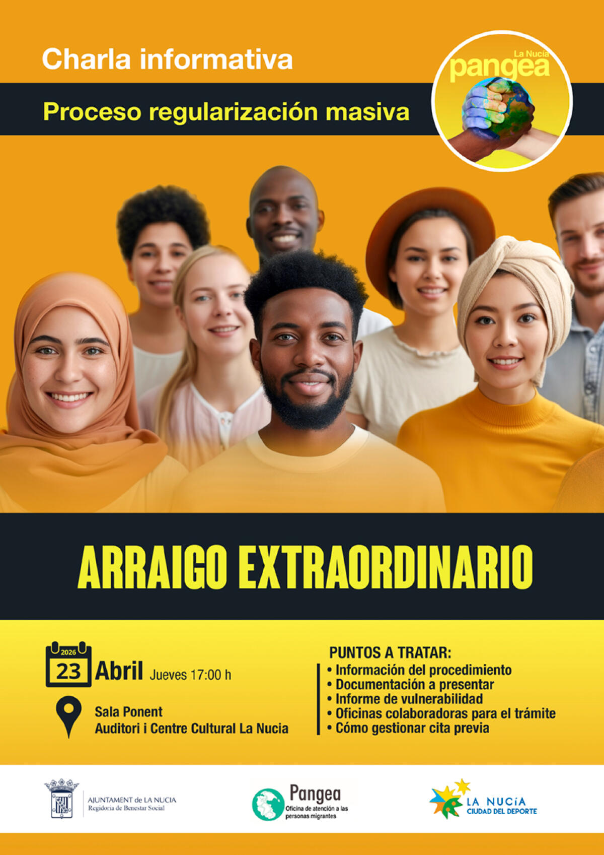 Este jueves Charla informativa sobre el proceso de regularizaci&oacute;n de migrantes