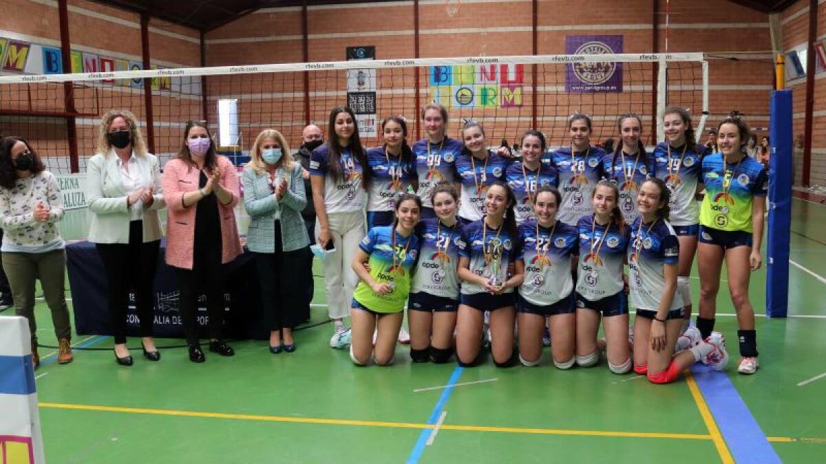 El CV Playas de Benidorm, subcampeón del Campeonato Autonómico juvenil de voleibol femenino