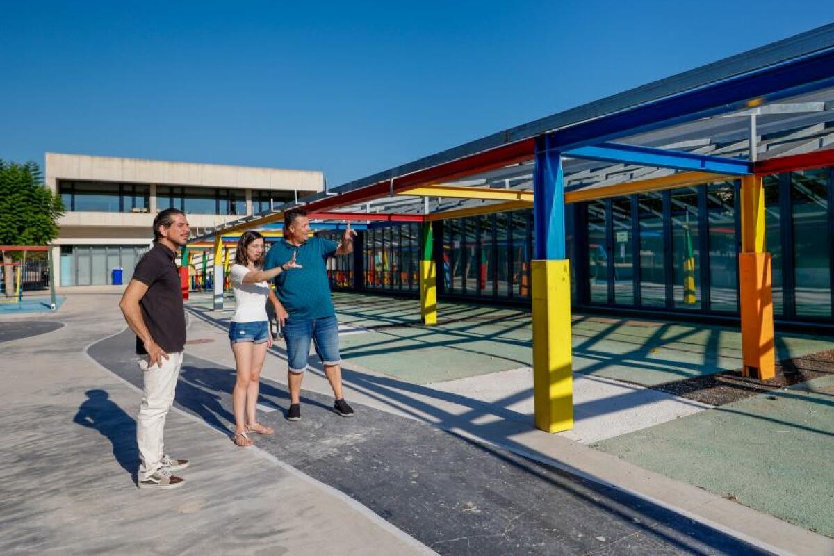 El Ayuntamiento de l’Alfàs realiza obras de mantenimiento y mejora en los tres colegios públicos