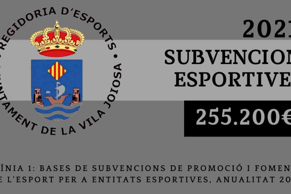 El Ayuntamiento aprueba la primera remesa anual de ayudas a la promoción y fomento del deportede entidades deportivas de la Vila Joiosa