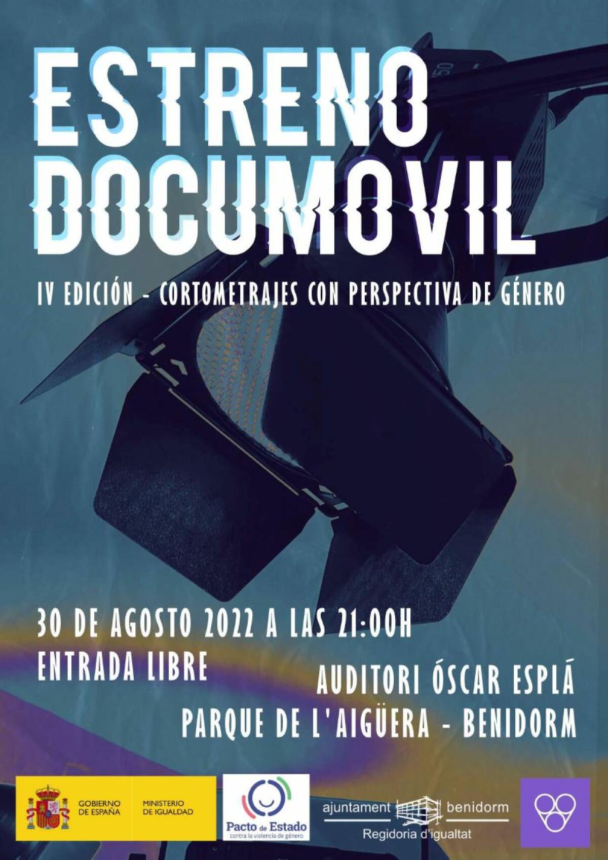 Igualdad estrena el próximo 30 de agosto los seis cortometrajes del proyecto ‘Documóvil’ 