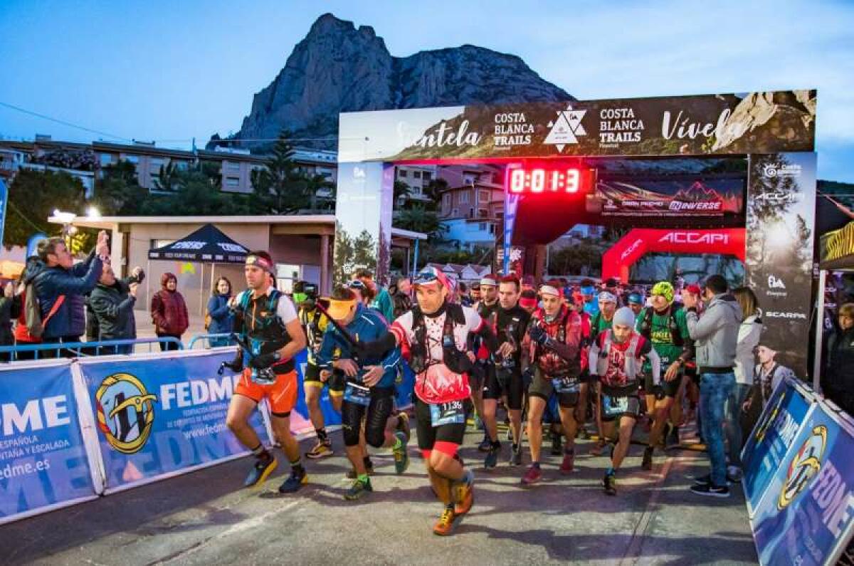 LA “FINESTRAT COSTA BLANCA TRAILS” BATE RÉCORDS CON MÁS DE 1900 INSCRITOS