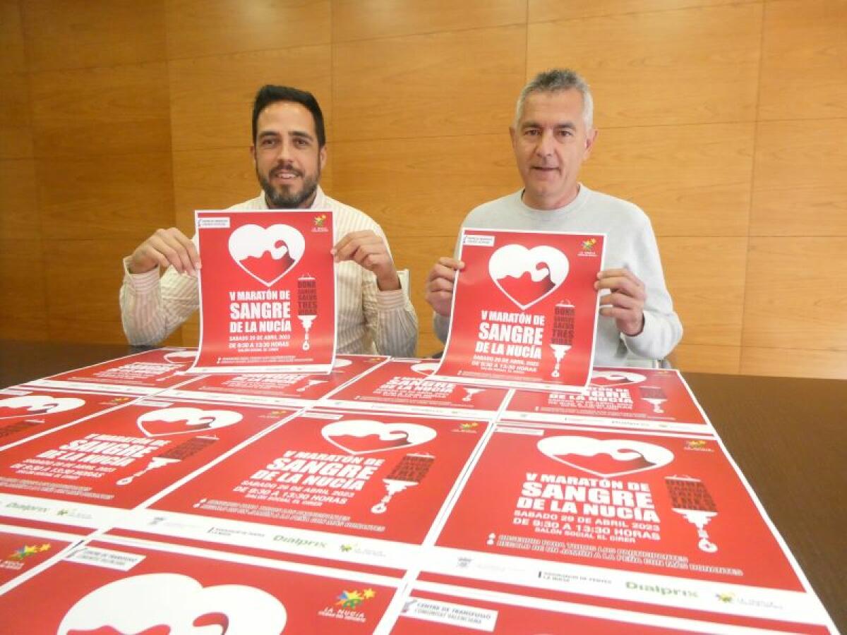 El V Maratón de Sangre de La Nucía será el sábado 29 de abril en el Cirer