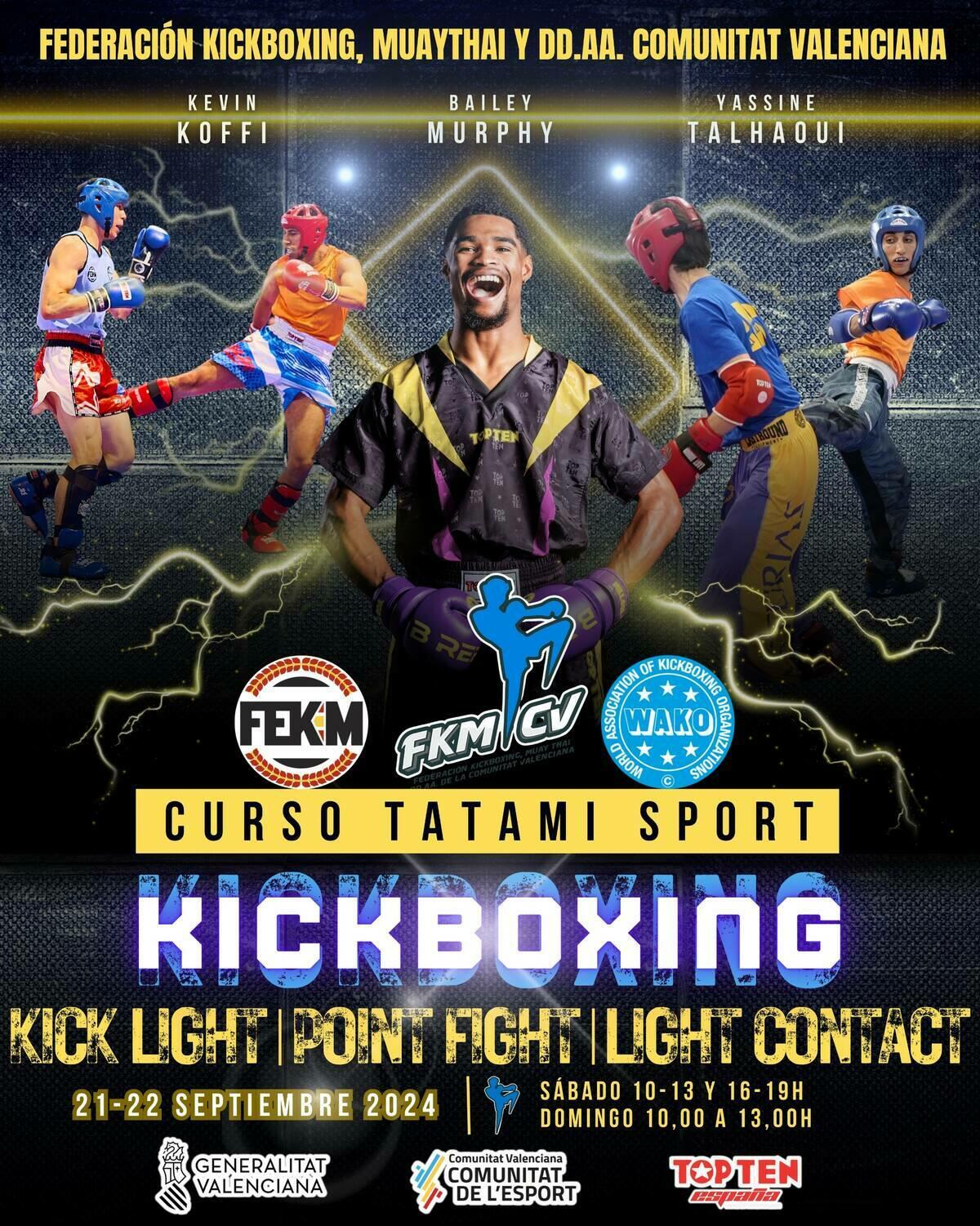 La Nucía acoge un curso técnico de Kick Boxing este fin de semana