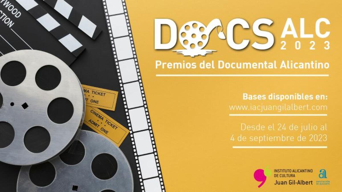 El Instituto de Cultura Gil-Albert convoca la segunda edición de los Premios del Documental Alicantino