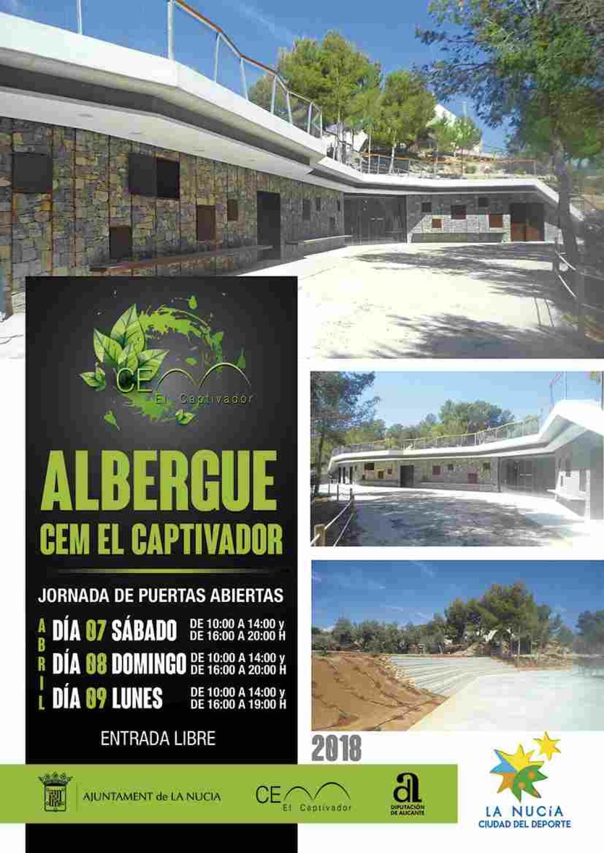 La  Nuc&iacute;a &middot; Este fin de semana Jornada de Puertas Abiertas del Albergue del CEM