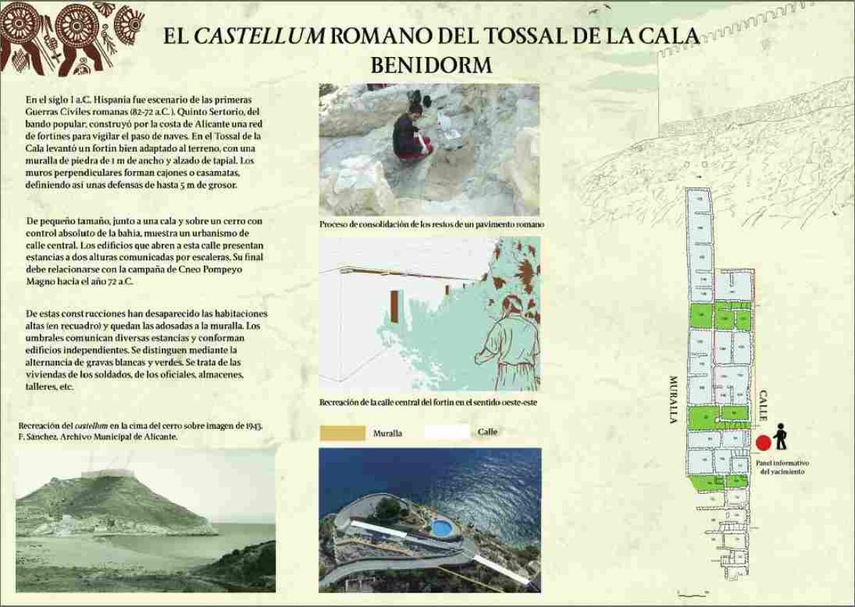 Benidorm &middot; Patrimonio Hist&oacute;rico distribuir&aacute; en las oficinas de turismo folletos sobre el yacimiento de El Tossal