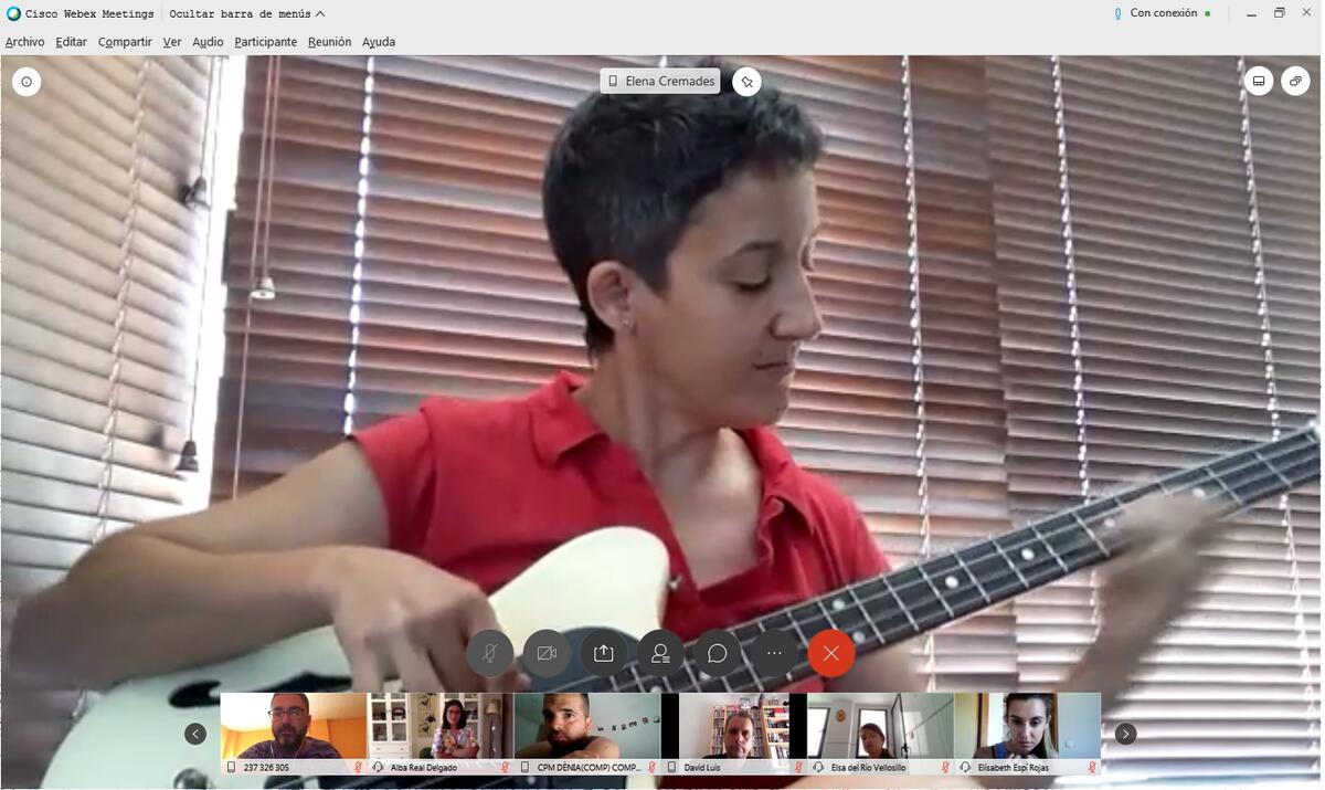 Audici&oacute;n on-line en la clausura del Curso de &ldquo;M&uacute;sica Moderna&rdquo; .