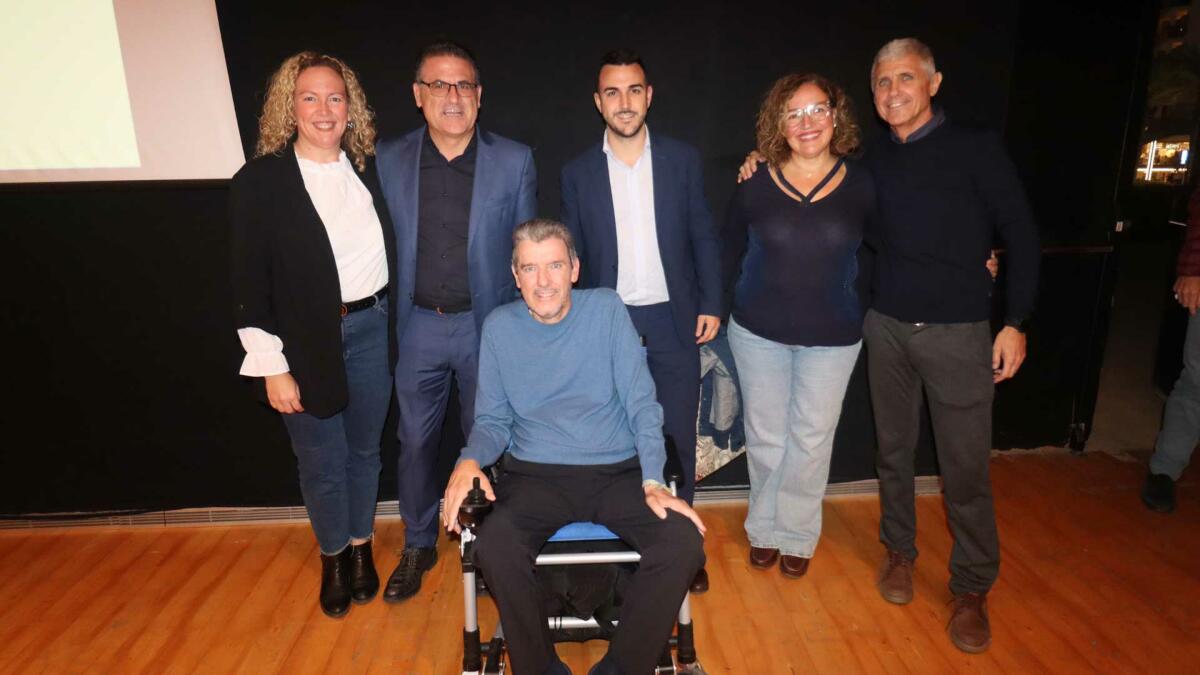 Juan Carlos Unzué da voz al ‘Equipo ELA’ en Benidorm 