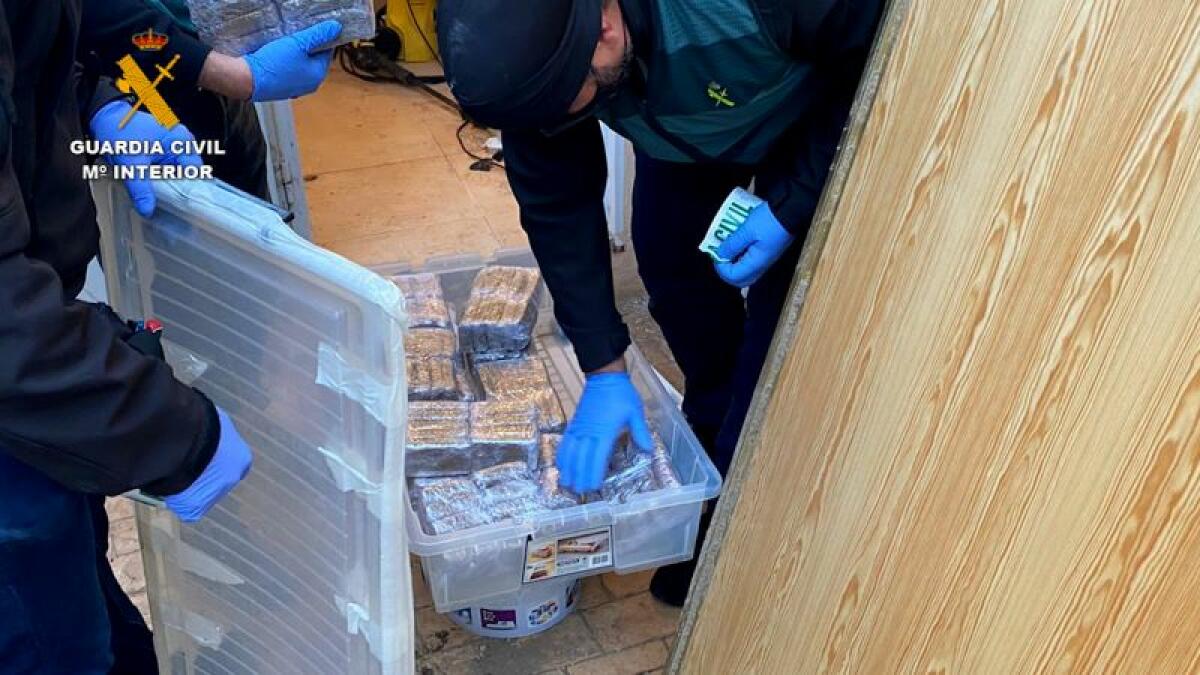 La Guardia Civil desarticula la logística del narcotráfico en la Costa Dorada