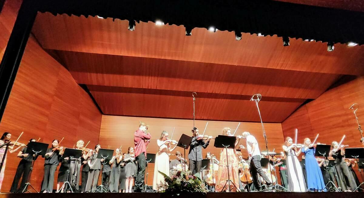 50 jóvenes músicos de 23 países actuaron en l’Auditori de La Nucía