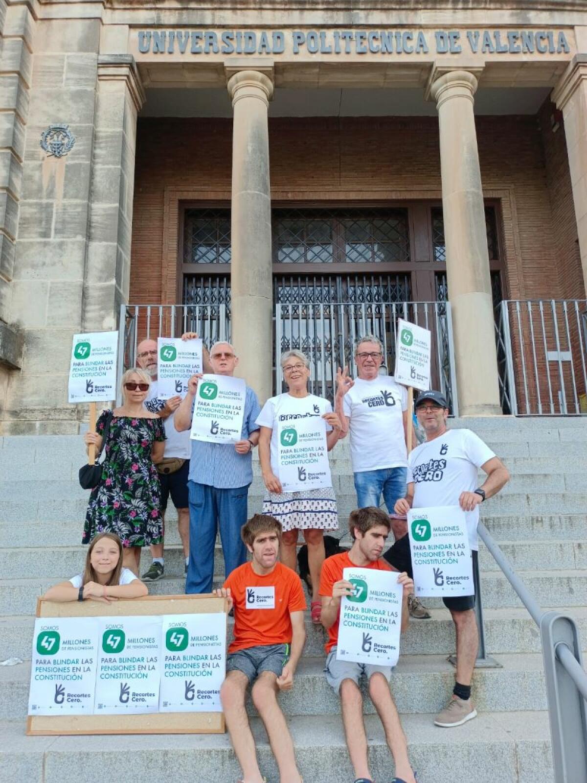 Recortes Cero llama a todas las candidaturas  a comprometerse con el blindaje constitucional de las pensiones