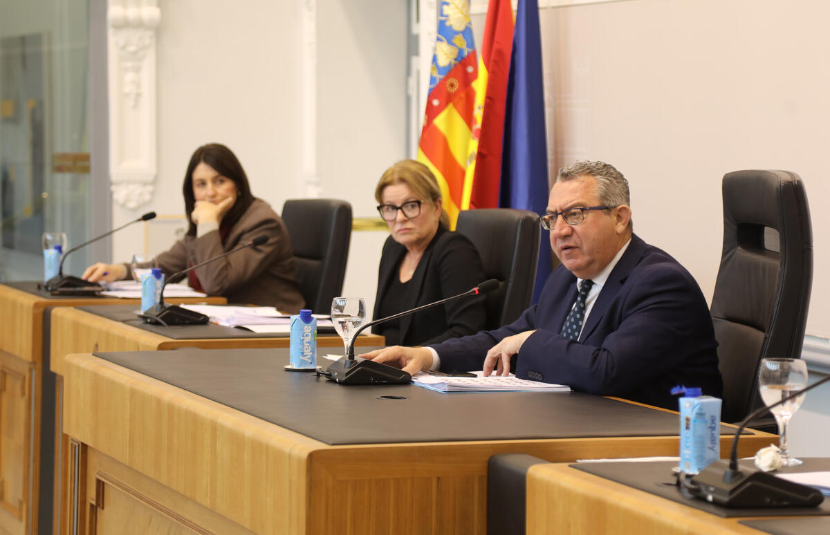 La Diputaci&oacute;n de Alicante, salvo Vox, se suma al D&iacute;a Internacional de la Mujer&nbsp;