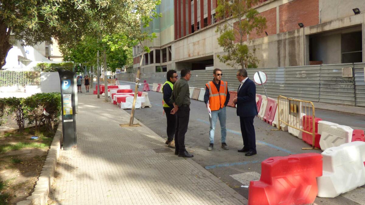 Benidorm inicia la renovación de infraestructuras hidráulicas en un nuevo tramo de la calle Ibiza 