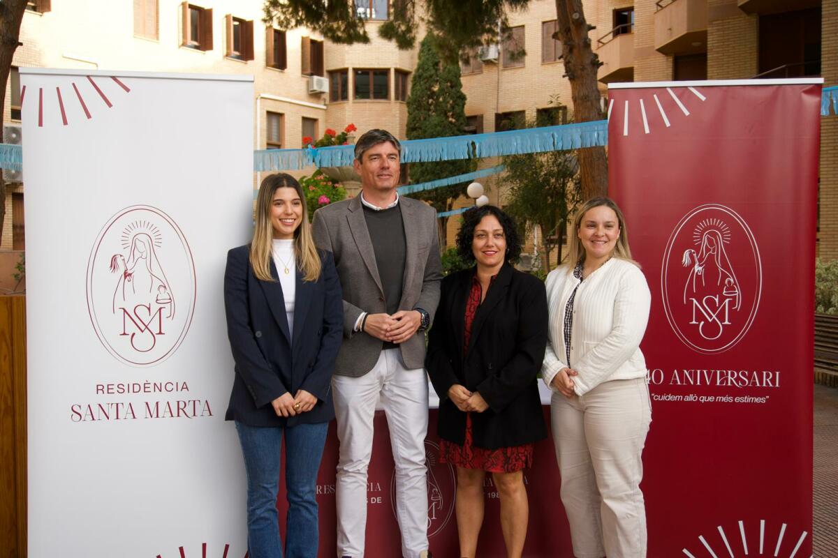 La Residencia Santa Marta celebra su 40 aniversario con nueva imagen y un amplio programa de actos