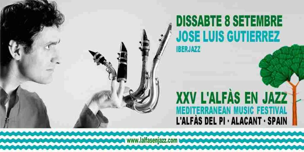 Jos&eacute; Luis Guti&eacute;rrez IBERJAZZ en concierto este s&aacute;bado en l&rsquo;Alf&agrave;s