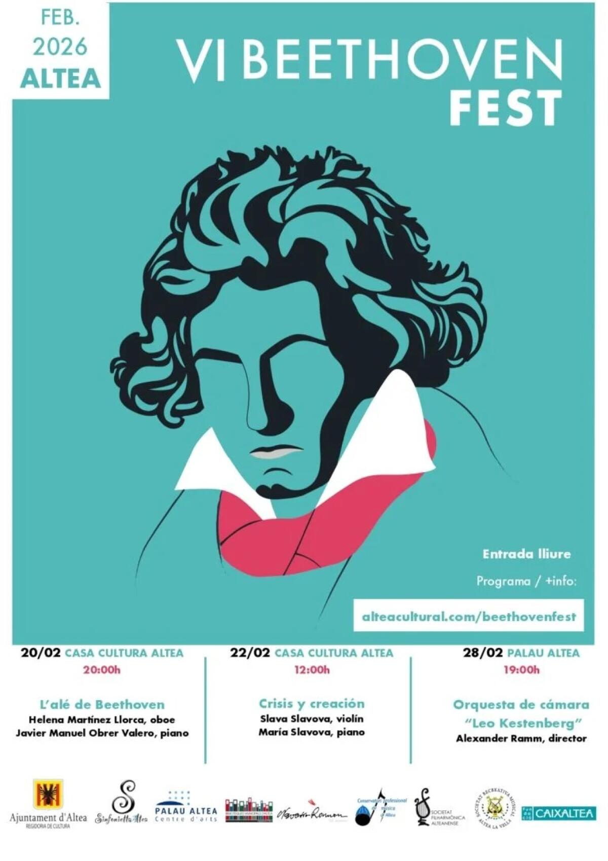 Cultura consolida el Beethoven Fest como cita clave del calendario musical alteano