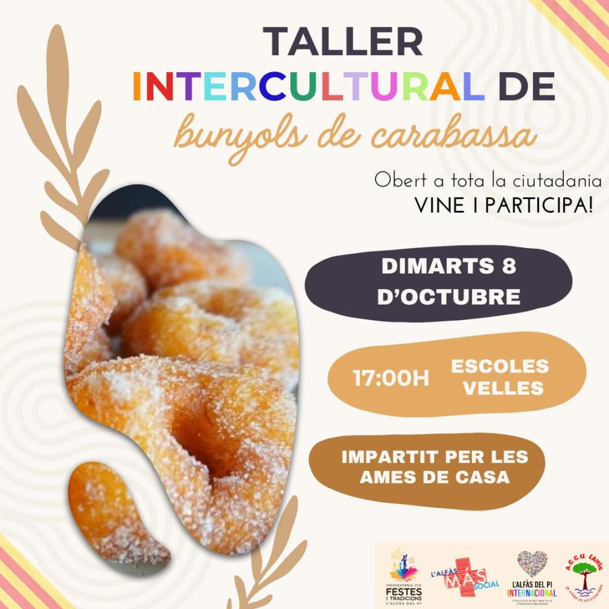 Mañana se inician en l’Alfàs los actos conmemorativos del 9 d’octubre con un taller de buñuelos