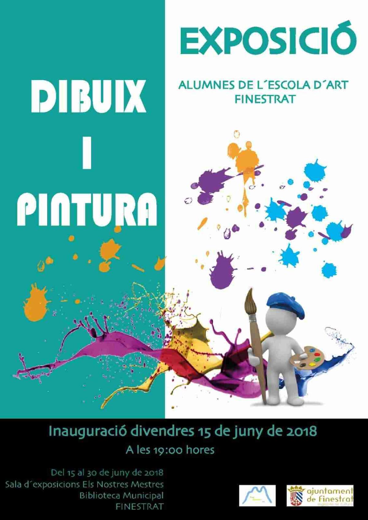 Ma&ntilde;ana se inaugura la exposici&oacute;n del alumnado de la Escuela de Arte de Finestrat
