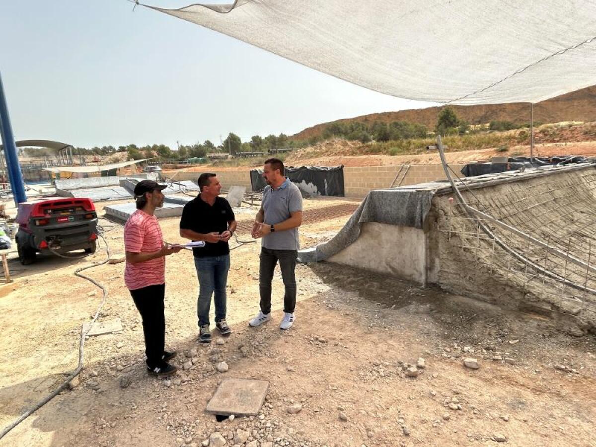 Avanzan las obras del futuro Skatepark de La Nucía