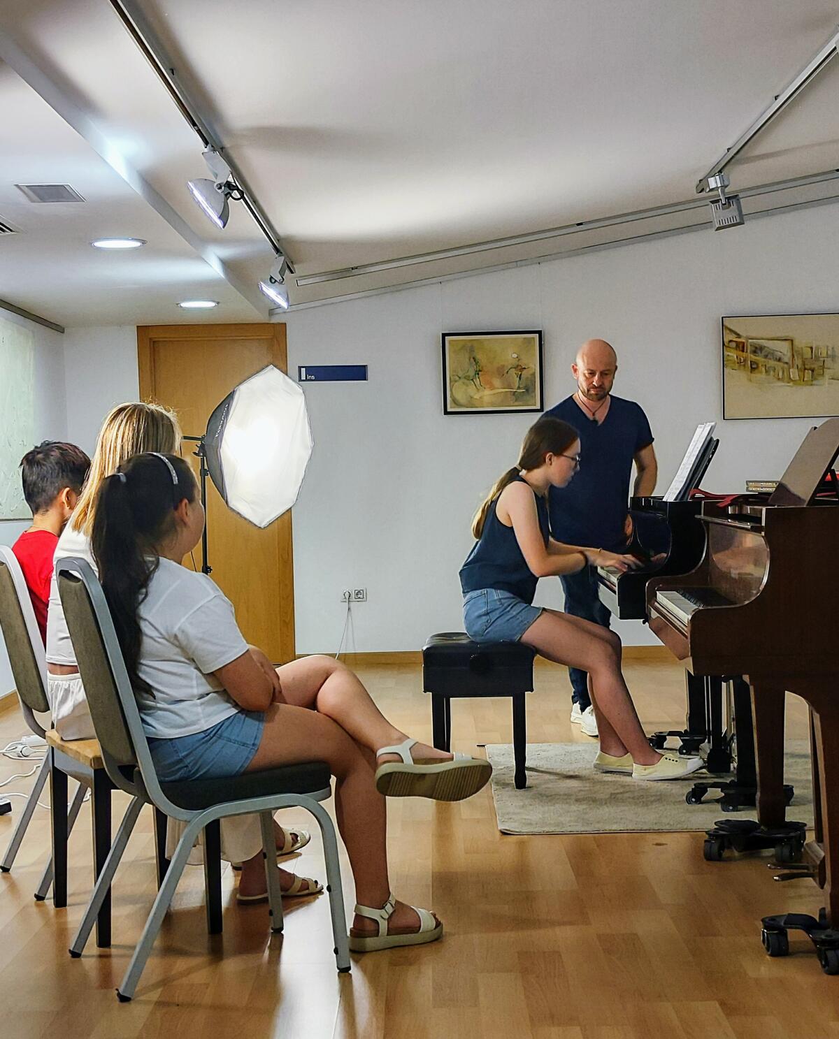 L’Auditori acoge esta tarde un concierto de piano del V Curso Internacional