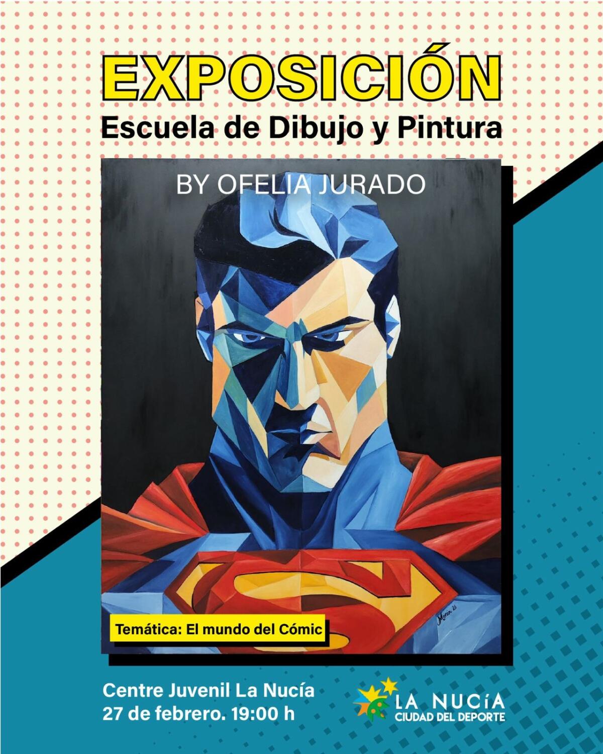 El Centre Juvenil inaugura &ldquo;Exposici&oacute;n de Pintura del C&oacute;mic&rdquo; este viernes