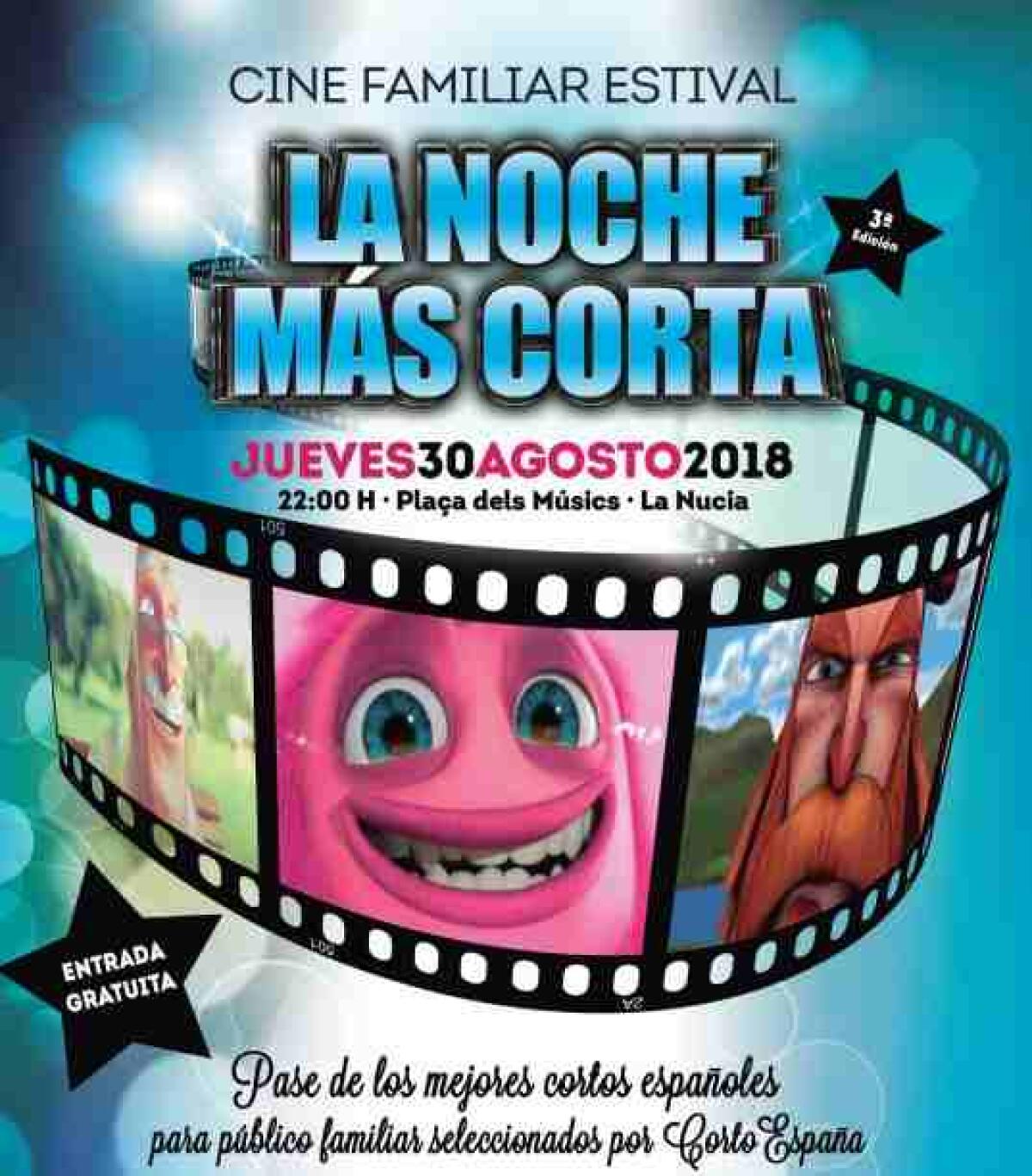 La Nuc&iacute;a &middot; &ldquo;La noche m&aacute;s corta&rdquo; cierra el ciclo de Cine Familiar Estival 