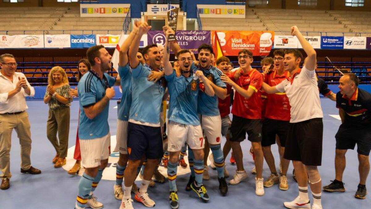 España supera a Inglaterra en la final de fútbol sala para ciegos del Costa Blanca Cup