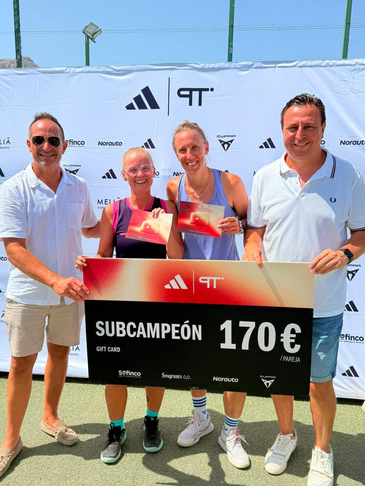 El V Adidas P&aacute;del Tour pas&oacute; por La Nuc&iacute;a el pasado fin de semana