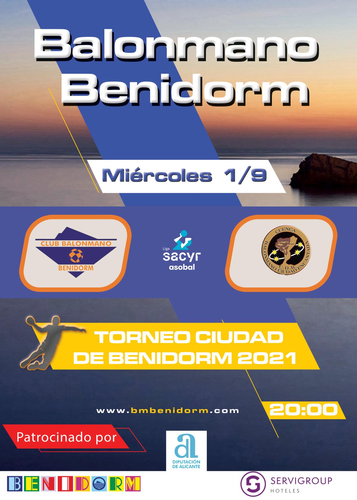 Primer partido del nuevo Balonmano Benidorm en el Palau