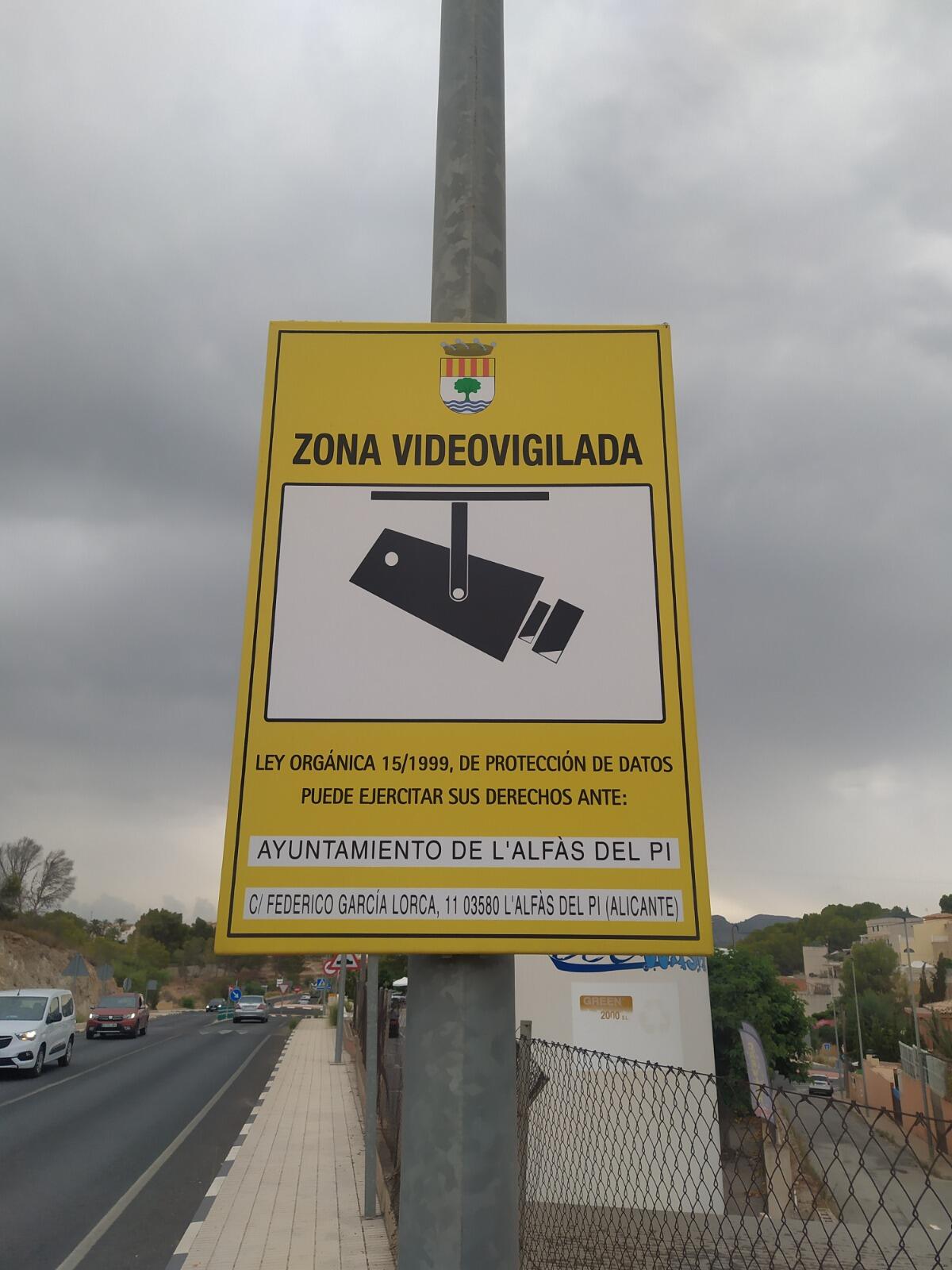 Los robos aumentan en Alfaz mientras las c&aacute;maras de seguridad llevan casi dos a&ntilde;os apagadas por falta de contrato