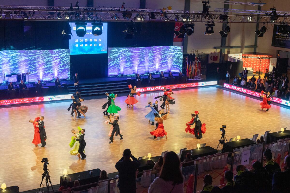 El Spanish Open 2021 de baile deportivo se desarrolló en La Nucía