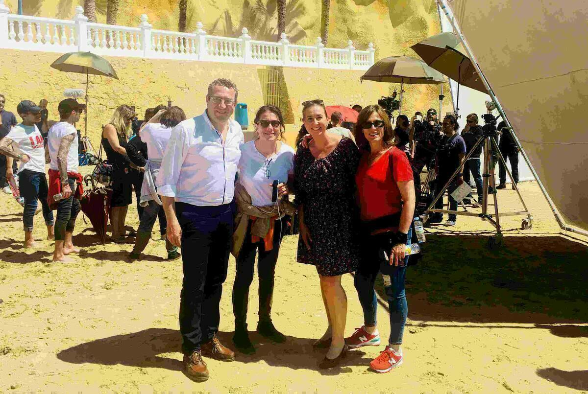   Benidorm despide el rodaje de la serie &lsquo;Fugitiva&rsquo;