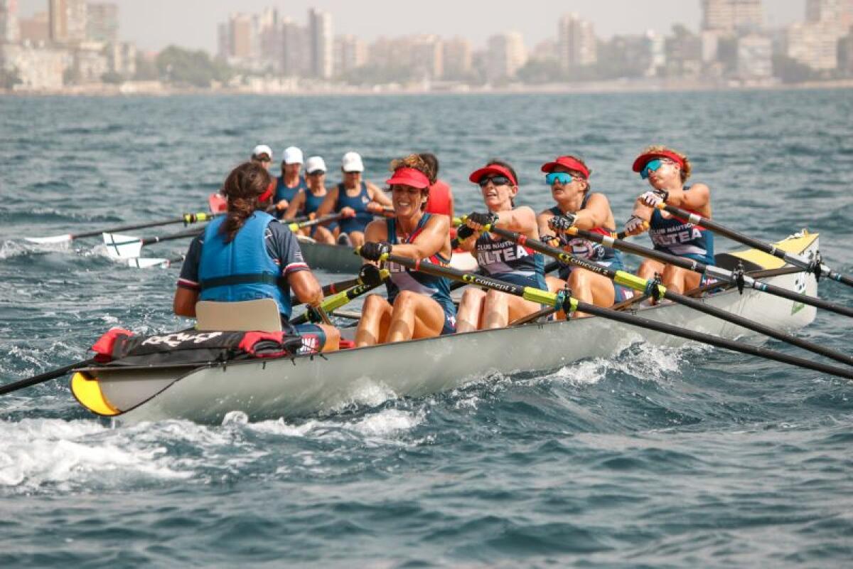 Un oro y dos platas para Altea en el Campeonato de España de Remo de mar