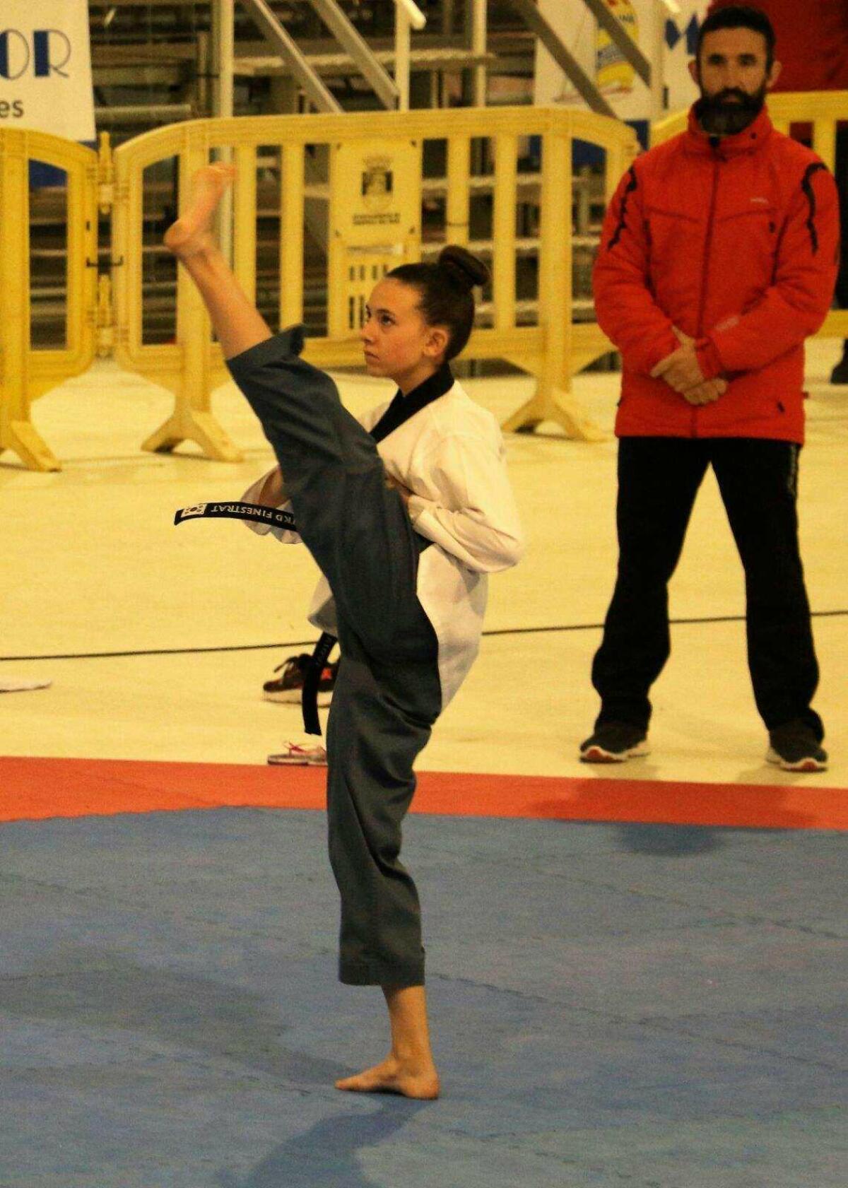 Mar&iacute;a Vidal y Alan Luna, del Club Taekwondo Finestrat, representan a la Comunidad Valenciana en el Campeonato de Espa&ntilde;a