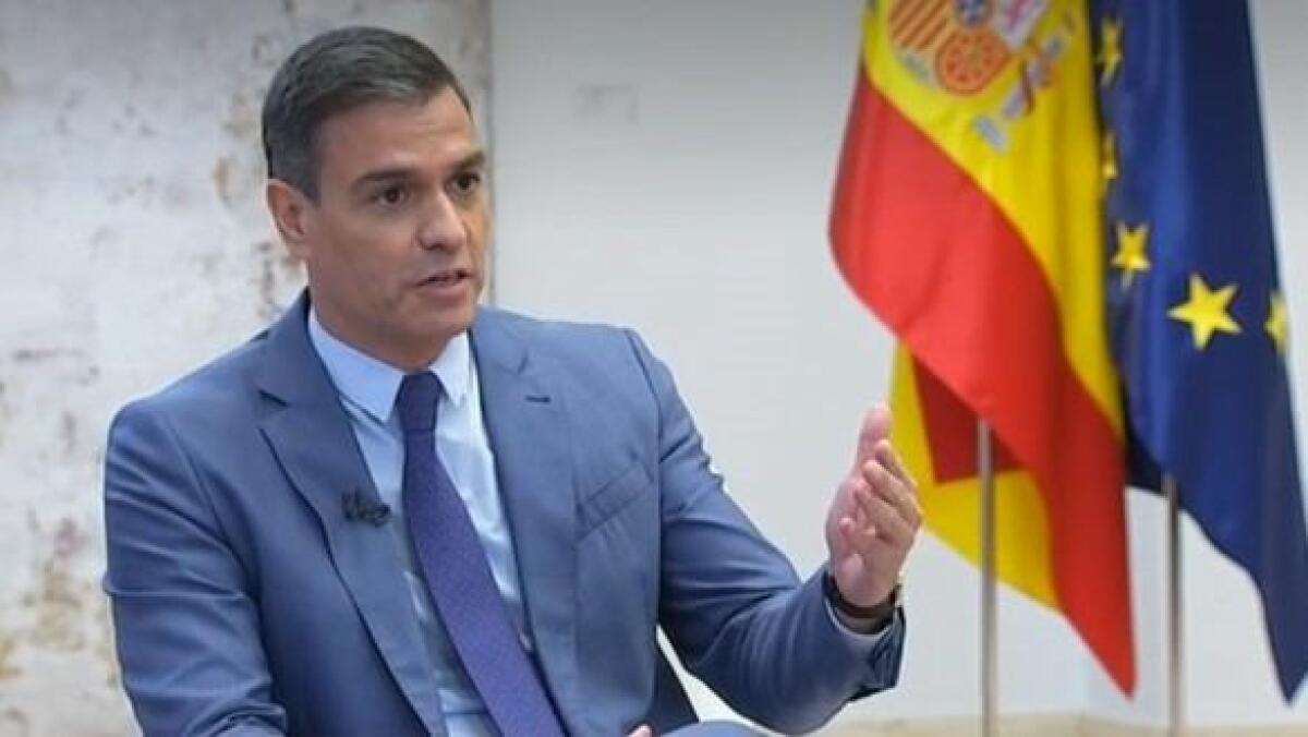 Sánchez ve "absurdo" hablar de un referéndum de autodeterminación en Cataluña