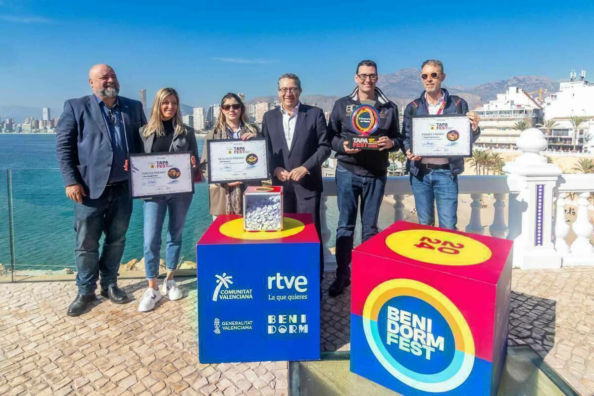 La Taberna Andaluza y su ‘Entre dos aguas’ se alza con el primer premio del ‘Tapa Fest’