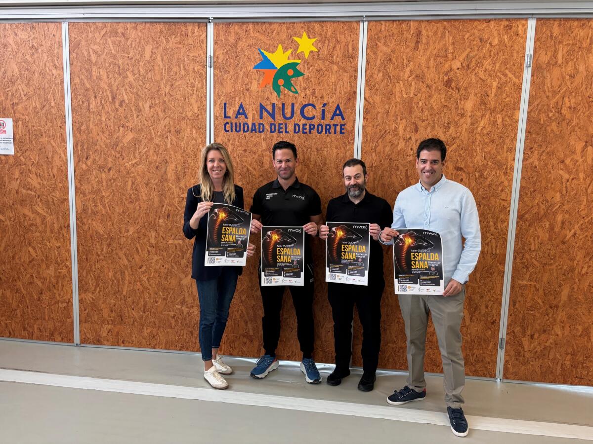 Xarxa Salut La Nuc&iacute;a programa dos cursos de &ldquo;Espalda Sana&rdquo; en marzo