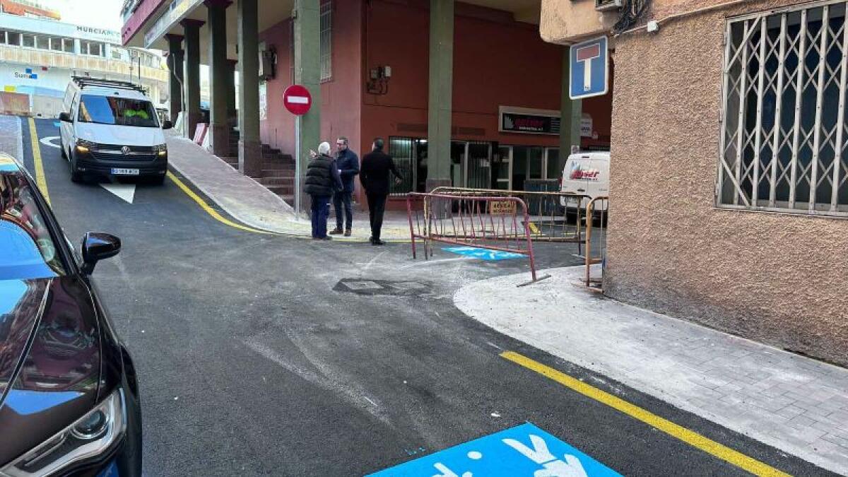 Benidorm finaliza las mejoras de accesibilidad y movilidad del entorno de la calle Santa Cristina 