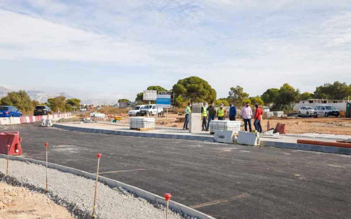 El nuevo acceso de l’Albir estará operativo en el puente de diciembre