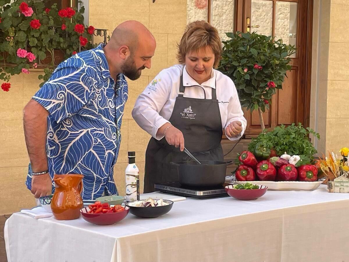 “Ahora o nunca” de TVE graba en La Nucía un reportaje sobre gastronomía y patrimonio