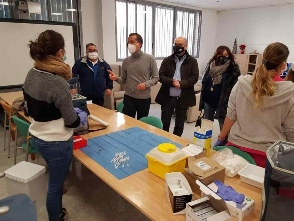 Empieza la Vacunación contra el COVID-19 en la  Vila Joiosa