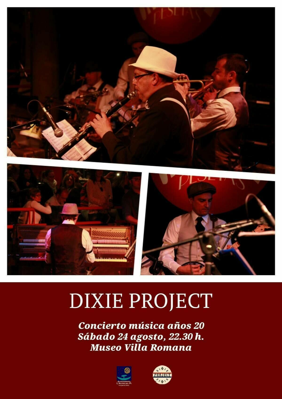 Dixie Project rememorará este sábado los inicios del jazz con un concierto gratuito en el Museo Villa Romana de l’Albir