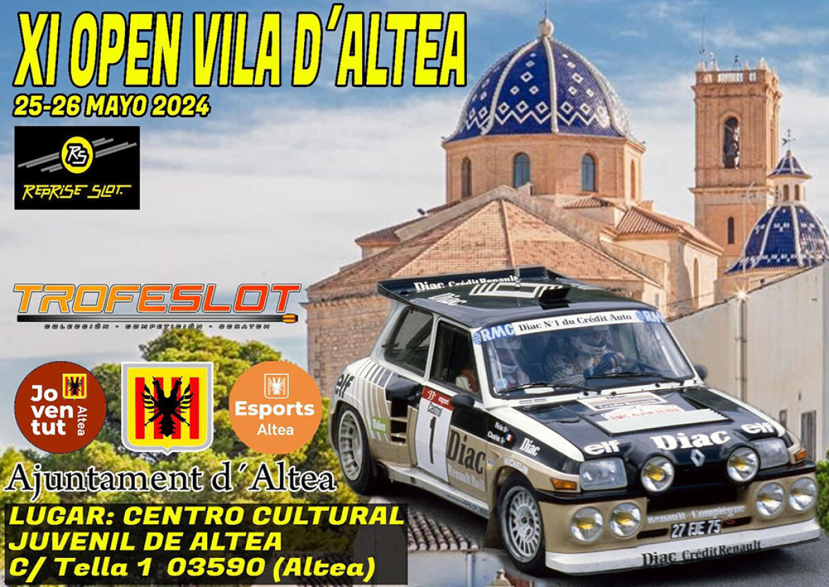 Una nueva edición del TrofeSlot permitirá a los alteanos disfrutar del Scalextric