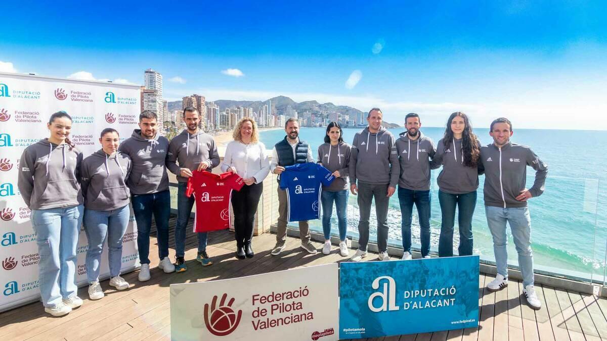 La final de la Copa Diputació d’Alacant de pilota se disputará en Benidorm el 13 de abril