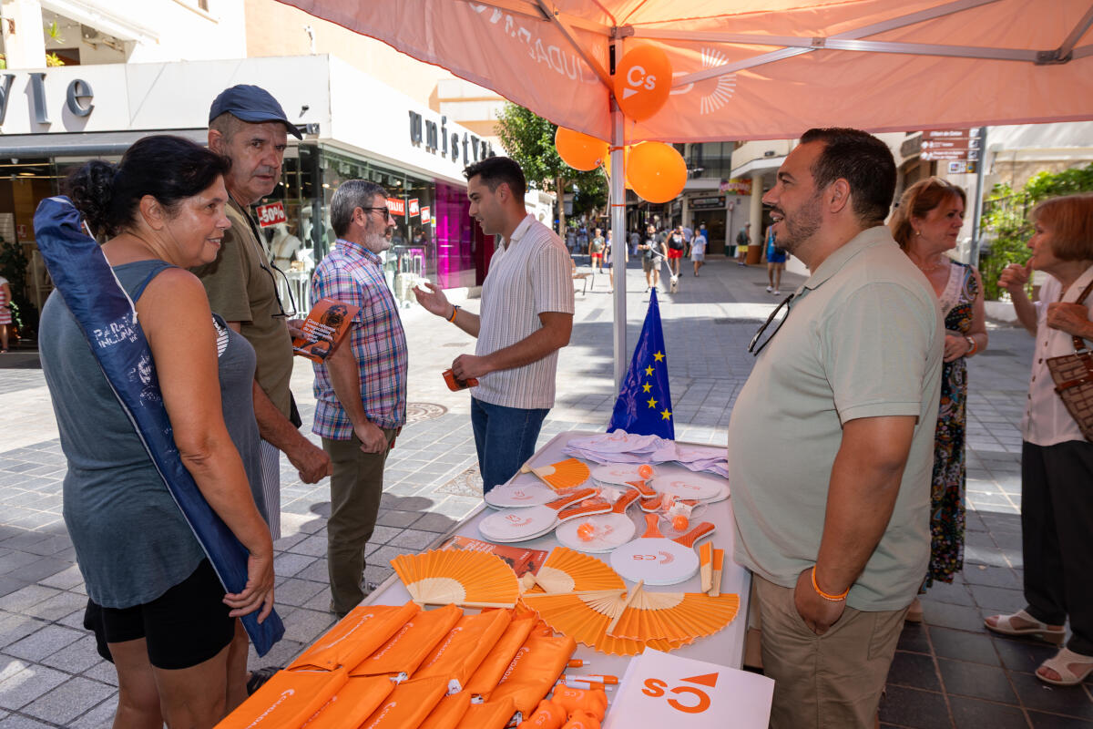 La nueva jornada de escucha activa de Ciudadanos en Benidorm finaliza con propuestas concretas para mejorar la ciudad