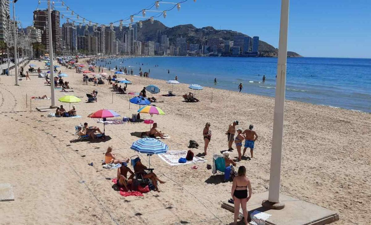 Benidorm llevará al pleno de mayo la próxima planificación de las playas