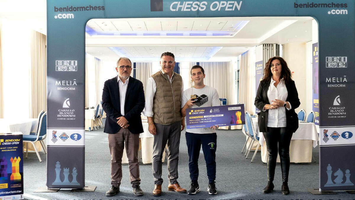 El Benidorm Chess Open despide su 3ª edición con éxito de participación y público 