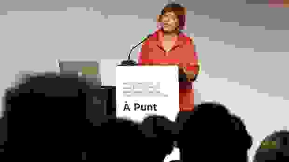 La directora de &Agrave; Punt: &laquo;Con TV3 habr&aacute; m&aacute;s sinton&iacute;a porque compartimos lengua&raquo;