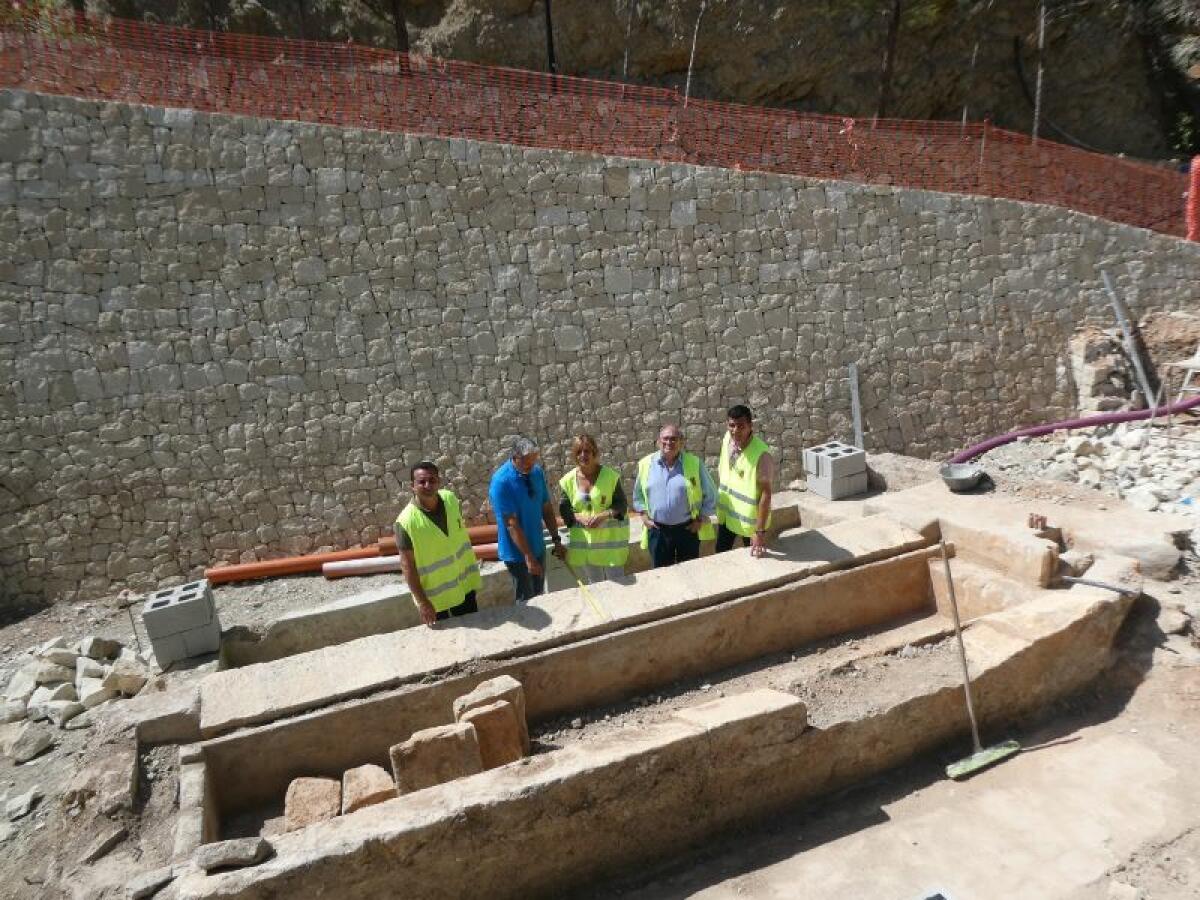 La Nucía recupera su antiguo “Llavador” de la Font de la Favara gracias a las obras de rehabilitación